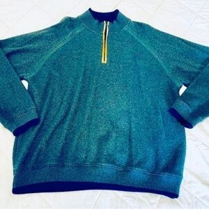 NORM THOMPSON Zipper Knit Sweater-XL *H718*